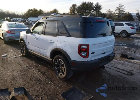 2021 Ford Bronco Sport Outer Banks из США, поврежденный, VIN 3FMCR9C68MRA60696